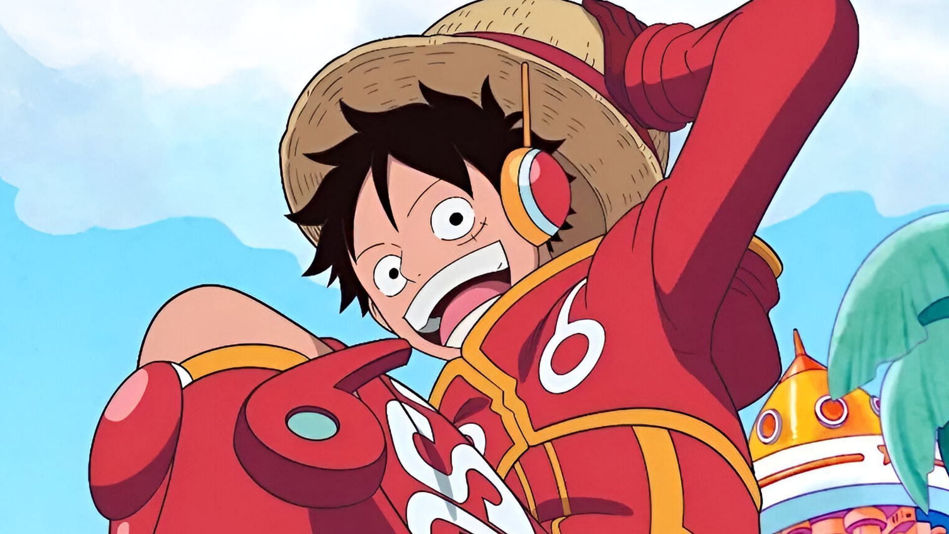 Monkey D. Luffy as seen in One Piece anime (Image via Toei Animation)